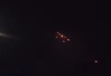 Srinagar airport drone threat. India intercepts attacks on key installations after Pakistan retaliation. Blackouts reported.  