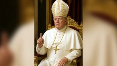Trump's AI Pope image goes viral. Vatican conclave nears, cardinals vie for leadership.