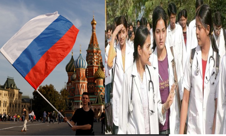 Indian medical students studying in Russia, highlighting expanded opportunities for MBBS degrees abroad.