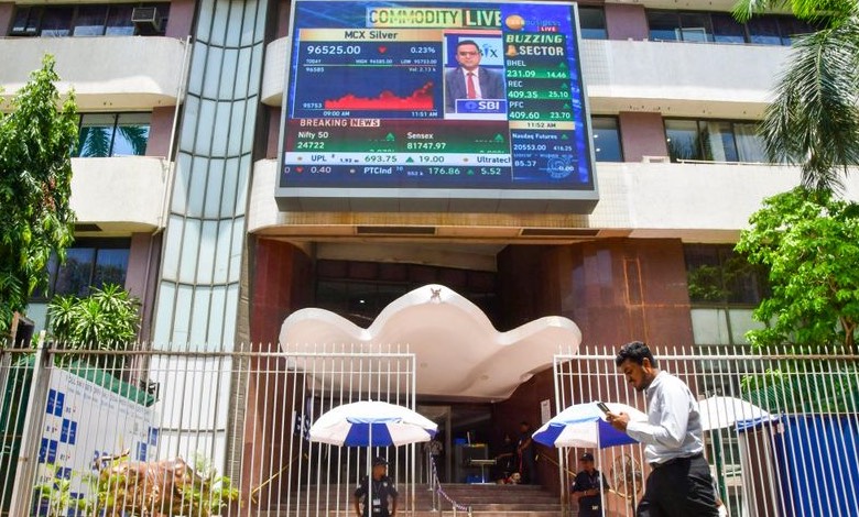 Sensex soars on US trade deal hopes. Trump's tariff remark boosts Indian market. (PTI)
