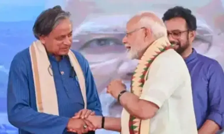 Tharoor’s Praise for Modi Sparks Debate Within Congress
