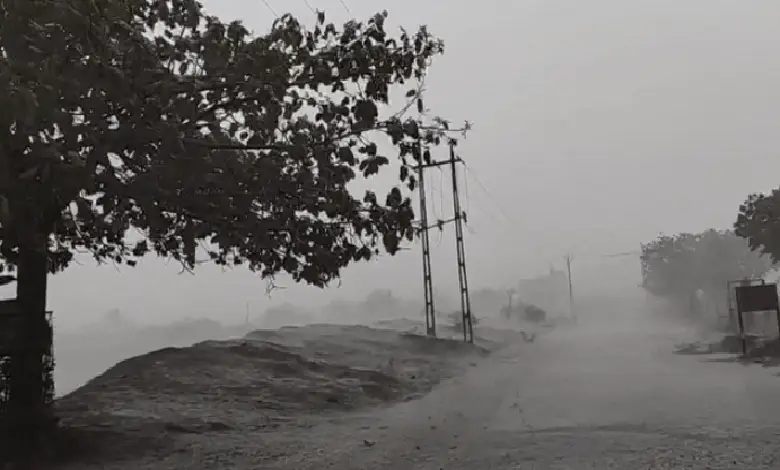 Unseasonal rains and winds in Gujarat impacting summer crops and farming regions, as IMD issues weather alert.