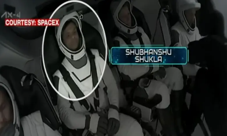 Indian Air Force Pilot Makes History as Axiom-4 Mission Launches to International Space Station