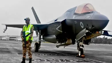The British $110-million F-35 stealth fighter jet will complete a fortnight of being stranded on the tarmac of Kerala's Thiruvananthapuram airport on Friday.
