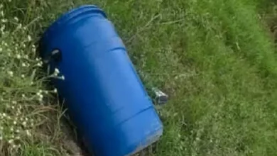 A man's decomposed body was found wrapped in a plastic sack inside a blue drum in Punjab's Ludhiana.