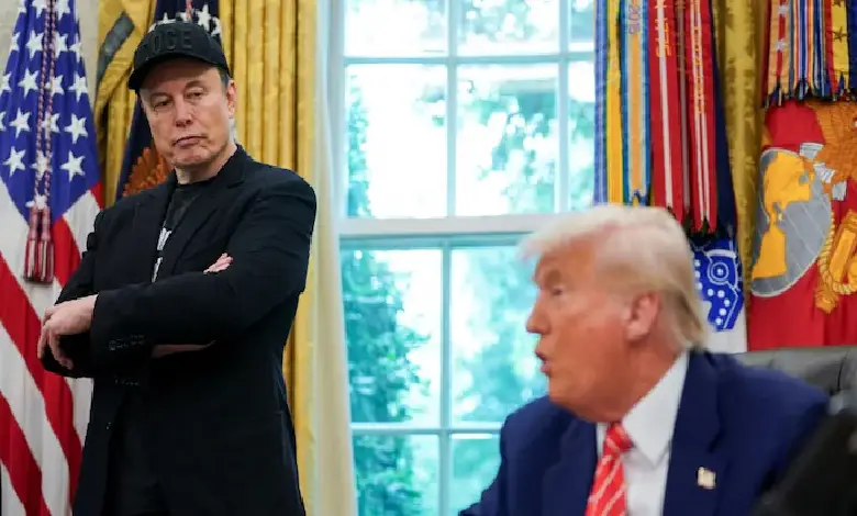 As billionaire Elon Musk and US president Donald Trump traded barbs publicly on Thursday.