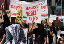 Several US cities witnessed massive anti-war protests.