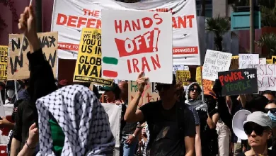 Several US cities witnessed massive anti-war protests.