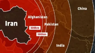A day after the Israeli Defence Forces released a map illustrating the range of Iran’s missiles.