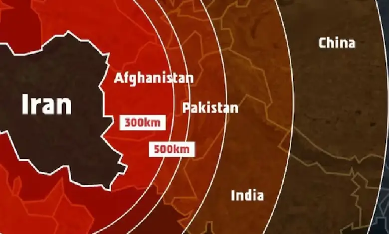 A day after the Israeli Defence Forces released a map illustrating the range of Iran’s missiles.