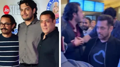 Security Mishap at Sitaare Zameen Par Premiere: Salman Khan’s Bodyguard Mistakenly Pushes Junaid Khan