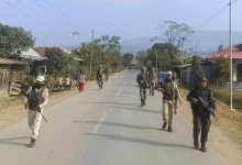 Internet and mobile data services have been suspended in the valley districts of Manipur.