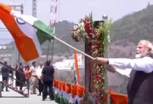 Prime Minister Narendra Modi on Friday inaugurated the Chenab railway bridge, the tallest rail bridge in the world.