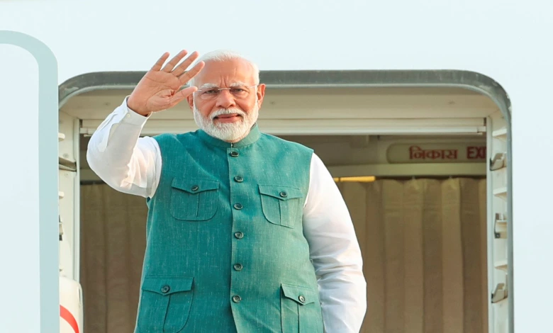 PM Modi on his way to G7 Summit