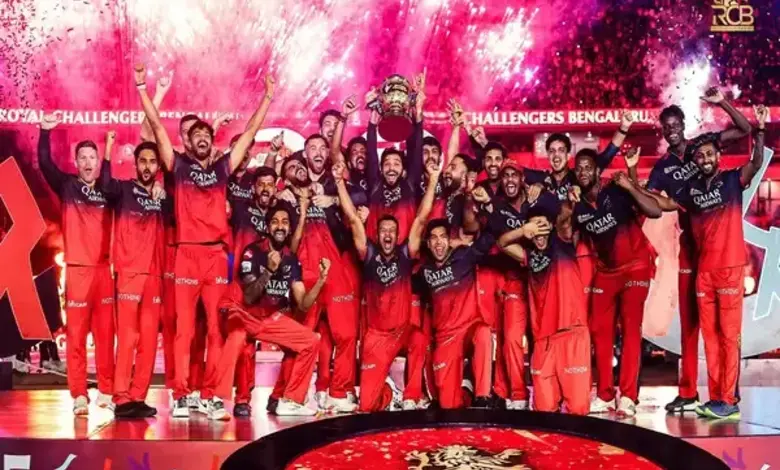 RCB’s Triumph Ignites Jubilant Celebrations as Kohli and Patidar Dance to Victory