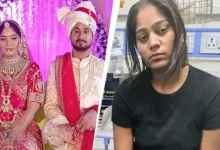 Sonam Raghuvanshi, wife of the Indore man, Raja Raghuvanshi, who was found dead in Meghalaya.