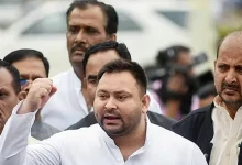 Rashtriya Janata Dal (RJD) leader Tejashwi Prasad Yadav had a miraculous escape when a truck ploughed into his convoy under Goraul police station limits in Vaishali district.