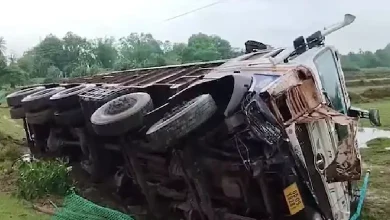 Nine people lost their lives on Friday when the vehicle they were travelling in collided head-on with a speeding truck in a tragic road accident in West Bengal’s Purulia district.