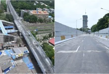 Vikhroli East West Bridge construction done