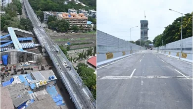 Vikhroli East West Bridge construction done