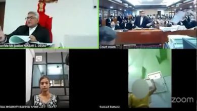 A Guy Attending Gujarat HC Proceedings From Washroom Stuns Netizens: 'Such Incidents Invite Global Shame'
