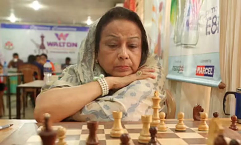 Bangladesh 80-Year-Old Chess Legends Wins a game at Delhi Tournament