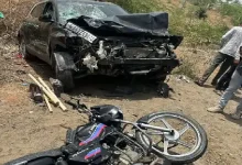Fatal road accident near Satapar involving Creta car and two bikes, highlighting rising dangers of reckless driving in Gujarat.