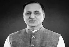 Mourners gather at Vijay Rupani’s Gandhinagar residence after Air India crash claims life of former Gujarat CM.