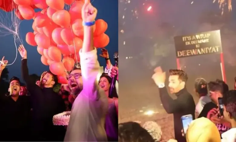 Helium Balloon Fire Shocks Harshvardhan Rane and Sonam Bajwa at Film Wrap Party