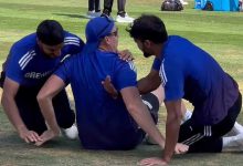 IND vs ENG Test: WWE at Team India Nets! Arshdeep and Akash Wrestle Coach Morkel | Video