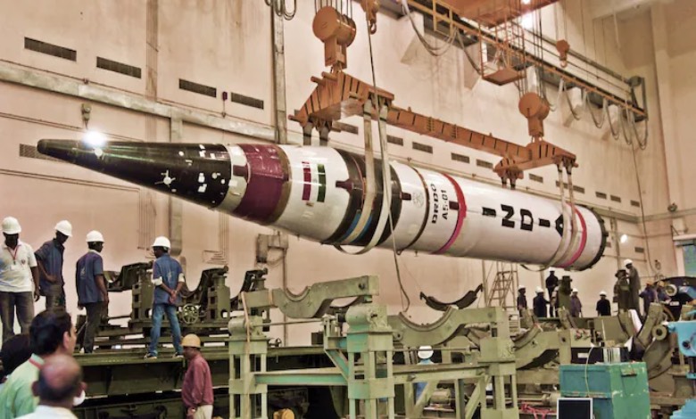 India Develops Hypersonic Agni-5 "Bunker Buster" with Record 7.5-Ton Conventional Warhead