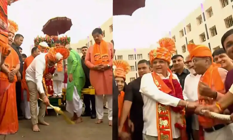 Jagannath Rath Yatra 2025 Ahmedabad: CM Bhupendra Patel Performs Sacred 'Pahind Vidhi' to Kick Off Festivities