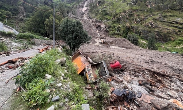Landslide Devastates Uttarkashi Campsite: Two Dead, Seven Missing After Cloudburst