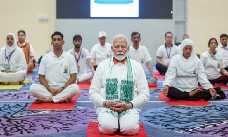 PM Modi Calls International Yoga Day ‘Humanity’s Pause Button’ for Balance and Wholeness