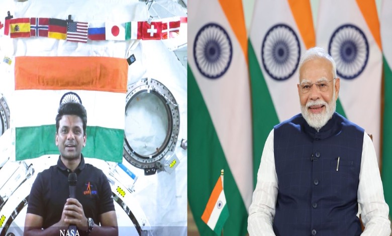 PM Modi Hails "Auspicious Beginning" as He Speaks to First Indian ISS Astronaut Shubhanshu Shukla in 40 Years