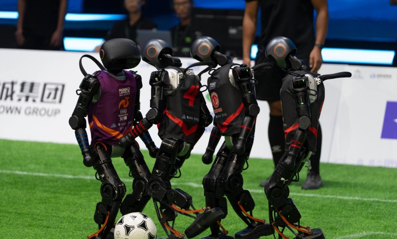 Robots Play Football in Beijing — Future Showdown with Humans on the Cards