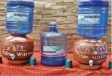 Rahul Kacha’s rainwater purification tanks supplying clean drinking water to homes in Surat, promoting health and sustainability.