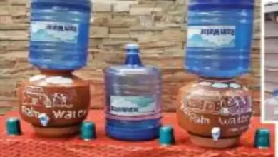 Rahul Kacha’s rainwater purification tanks supplying clean drinking water to homes in Surat, promoting health and sustainability.
