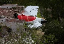 Wreckage of Air India Boeing 787-8 after fatal crash at medical college hostel; 241 dead, Turkish link under scrutiny.