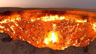Turkmenistan's Infamous 'Door to Hell' Fire Crater Shows Signs of Containment After Five Decades of Burning