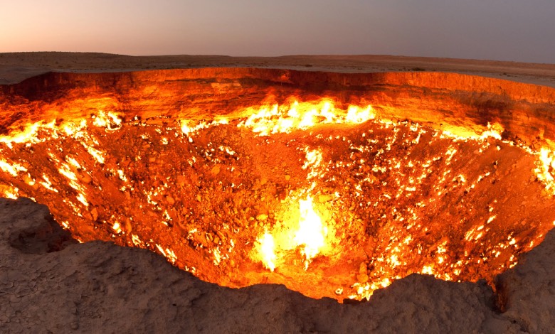 Turkmenistan's Infamous 'Door to Hell' Fire Crater Shows Signs of Containment After Five Decades of Burning