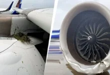 An Air India aircraft operating a Kochi-Mumbai flight veered off the runway at Mumbai’s Airport amid heavy rain Monday.