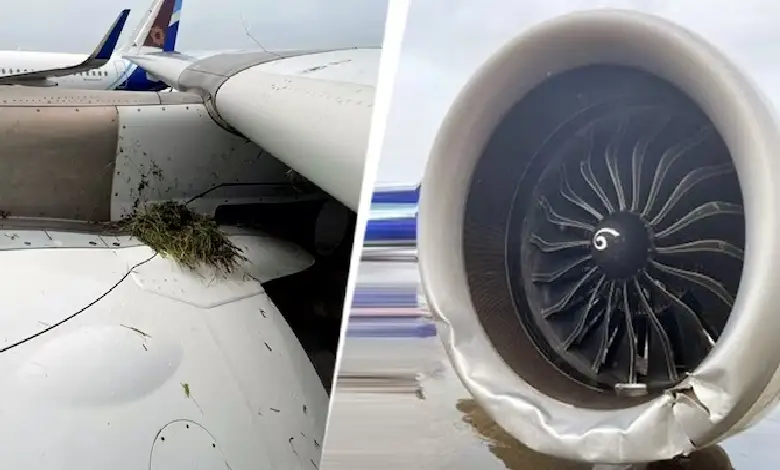 An Air India aircraft operating a Kochi-Mumbai flight veered off the runway at Mumbai’s Airport amid heavy rain Monday.