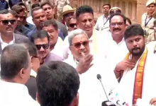 Karnataka Chief Minister Siddaramaiah appeared visibly irritated when questioned about the resignation of Additional Superintendent of Police (ASP) NV Baramani.