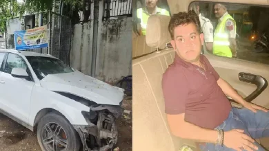 Five pavement dwellers, including an eight-year-old girl injured after a speeding Audi allegedly driven by a drunk man ran them over as they slept on a footpath in Delhi.