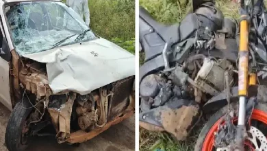 Seven people were killed in Maharashtra's Nashik after a car and a motorbike collided late Wednesday night.