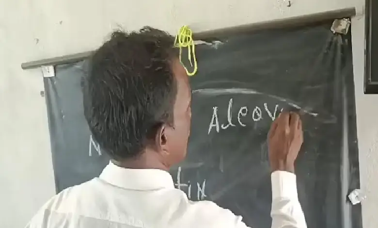 A shocking video showing teachers at a government school in Chhattisgarh’s Balrampur district struggling to spell basic words like eleven.