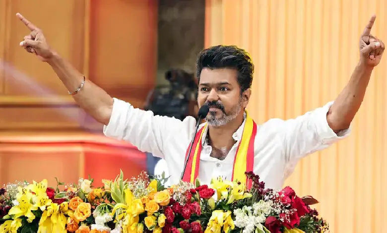 TVK chief and actor-turned-politician Vijay is set to lead a major public protest today demanding justice for Ajith Kumar.