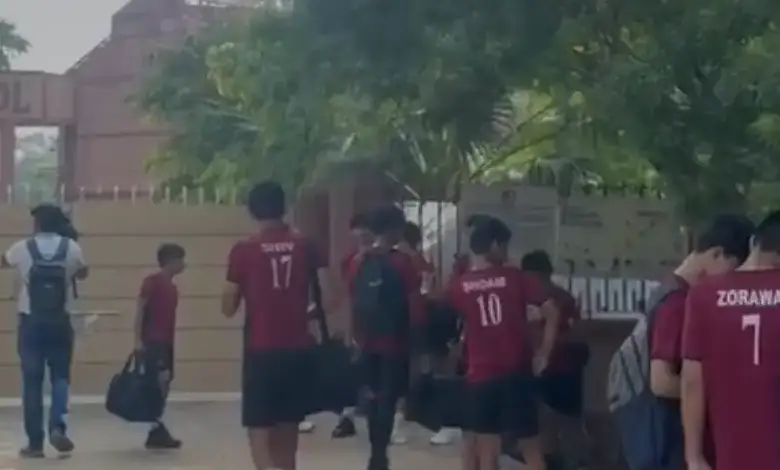 A fresh wave of panic swept through parts of the national capital this week as nine bomb threats were sent to eight schools and one college in Delhi over three consecutive days, prompting emergency evacuations and sweeping security checks.