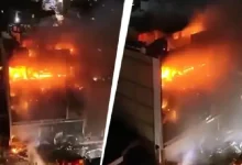 A massive fire at a hypermarket in eastern Iraq's al-Kut city claimed the lives of at least 50 people, including children, according to the state-run Iraqi News Agency (INA).